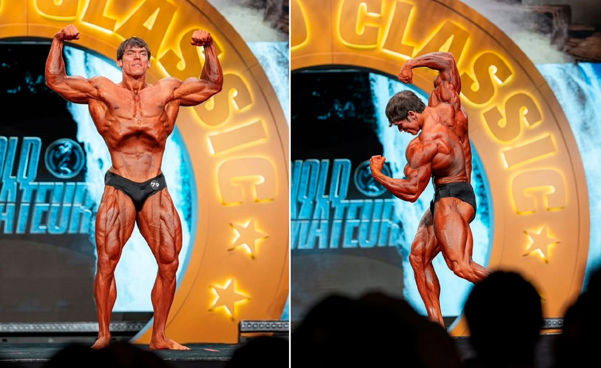Сэм Сулек на сцене ARNOLD CLASSIC