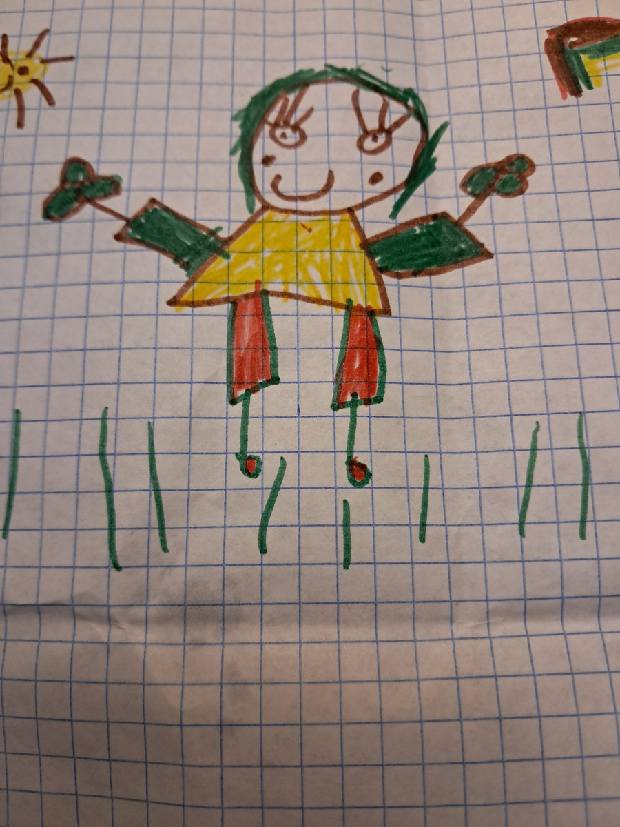 А так меня видит родная внучка. ФотоПодводим итоги: как прошла наша неделя" автора 