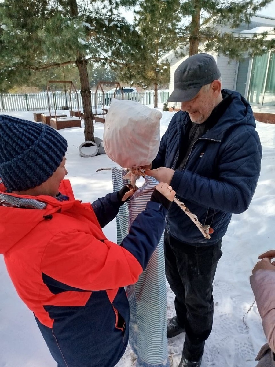 Строим чучело зимы