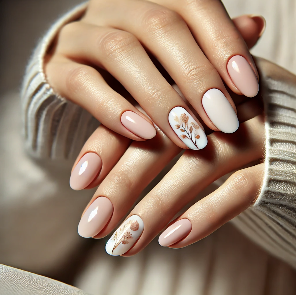 Нежный маникюр для любого случая