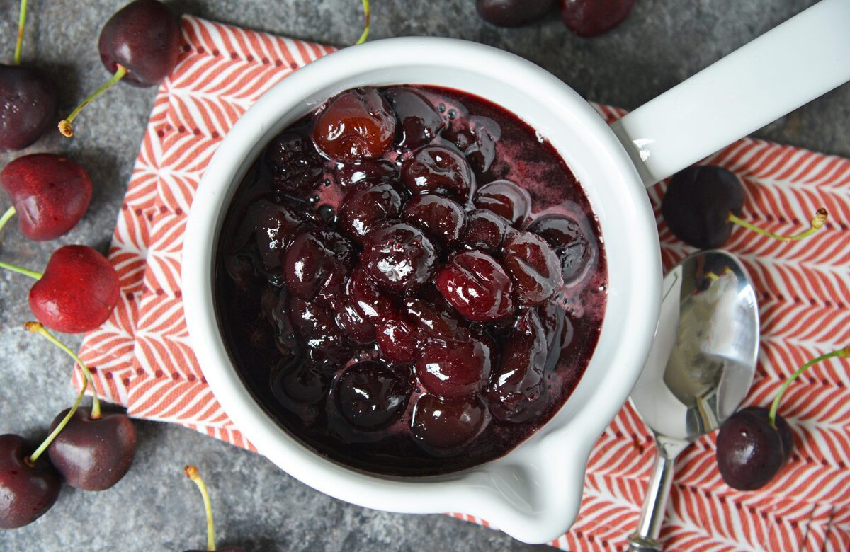 Соус из черешни