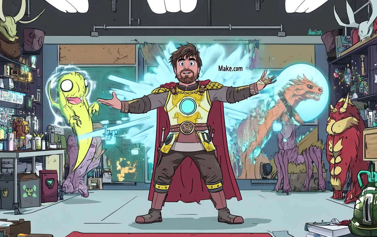    Тестирование VR/AR: Как автоматизировать процесс с Make.com и добавить волшебство русских сказок Артур Хорошев