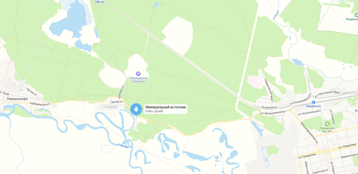  Местоположение источника