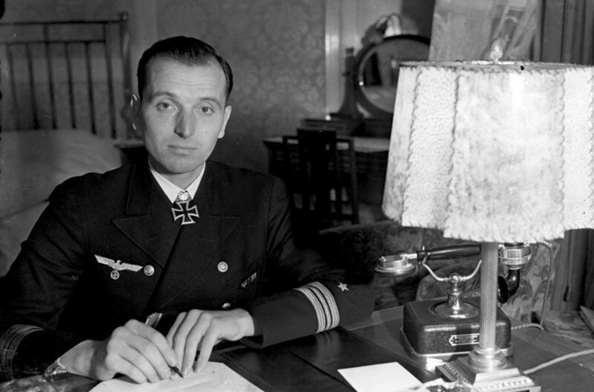 Отто Кречмер с наградами