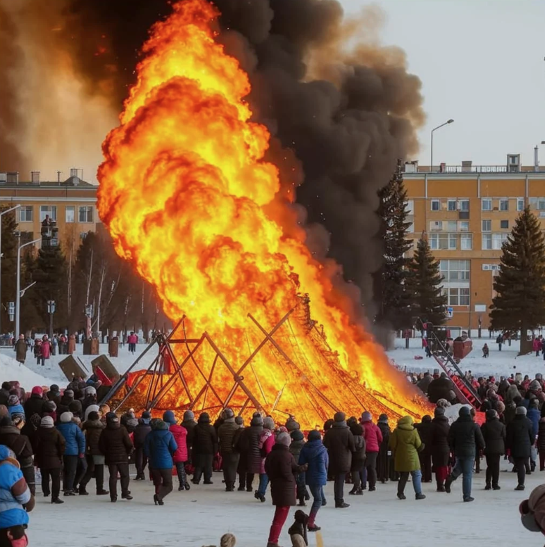 сжигание чучела в Петрозаводске источник ptr.topsmi.ru
