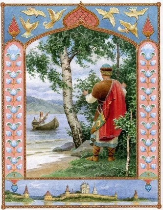 Князь Игорь и святая равноапостольная княгиня Ольга.