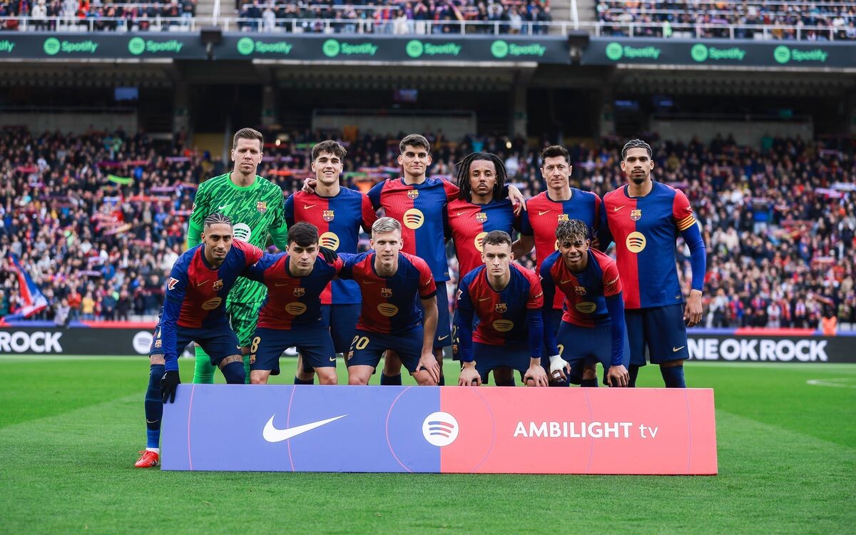 Стартовый состав «Барселоны»