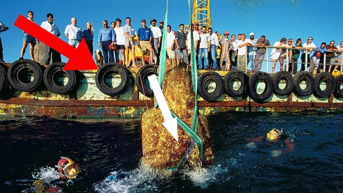    Затонувший город у берегов Египта