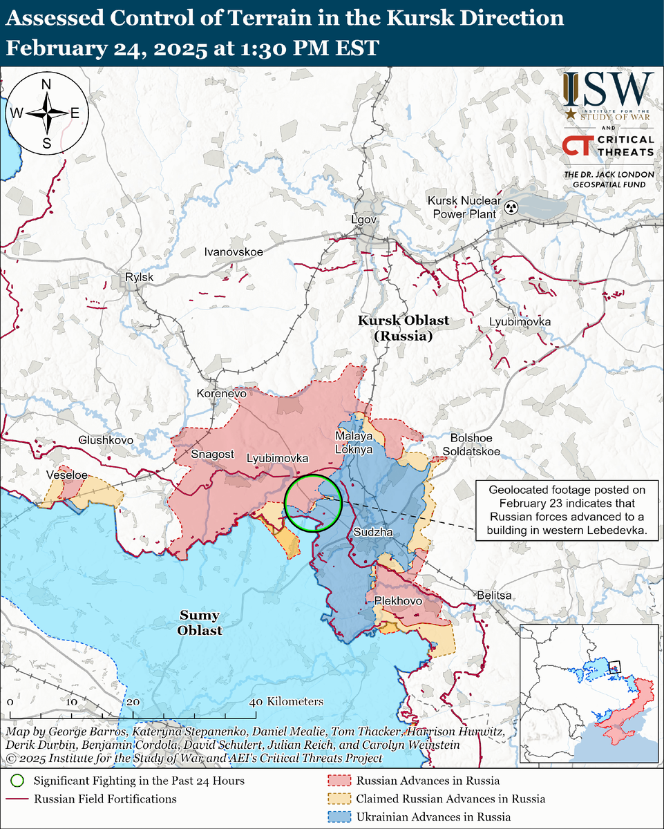 Источник: Американский Институт Изучения Войны. 