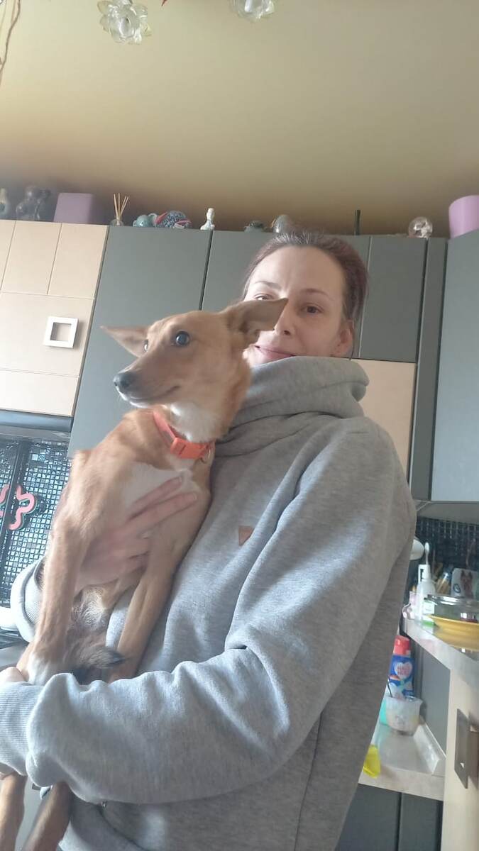 Красавица Яшма с новой "мамой" Юлей♥️