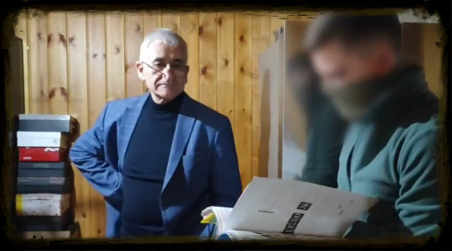 Скриншот с видеозаписи