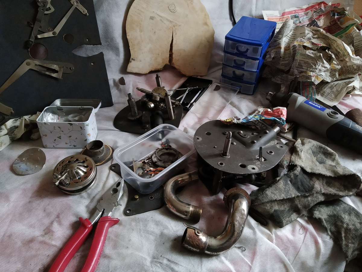 Патефонная "романтика" :) Это меня ожидало в дальнейшем