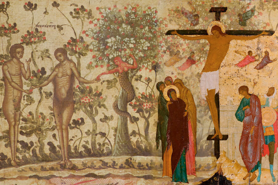 «Иже в шестый день же и час на кресте пригвождей в рай дерзновенный Адамов грех…»