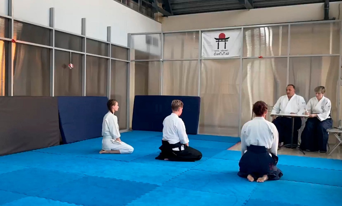 Экзамен на чёрный пояс в нашем клубе