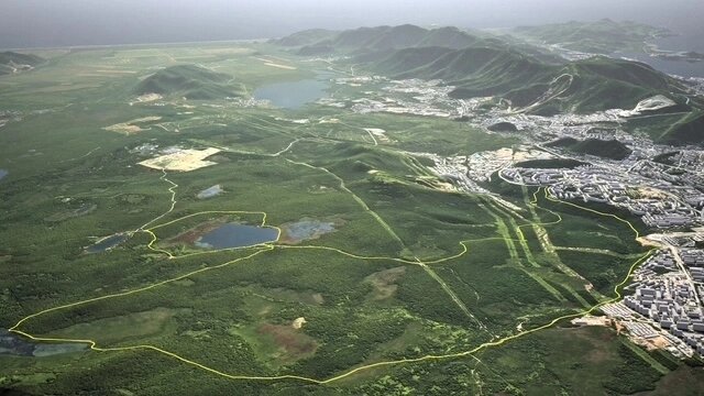    Примерный маршрут туристической тропы в окрестностях Петропавловска-Камчатского. Фото: АО «Корпорация развития Камчатки»