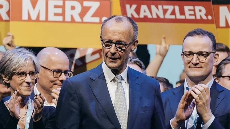    EPA Кандидат в канцлеры от ХДС/ХСС Фридрих Мерц когда-то ратовал за восстановление отношений с Россией