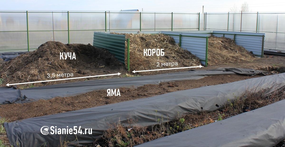 Три варианта компостирования органики