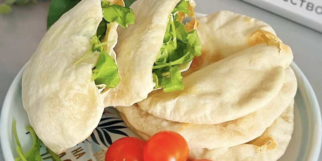 Вкусный пост: Пита в духовке с постным соусом и сочной начинкой