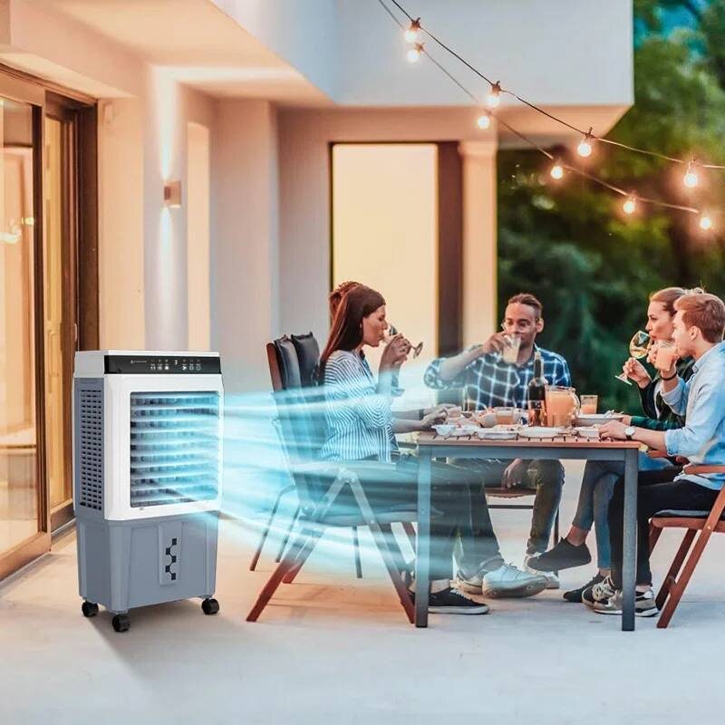 Уличные кондиционеры позволят проводить время на террасах в Дубае и летом