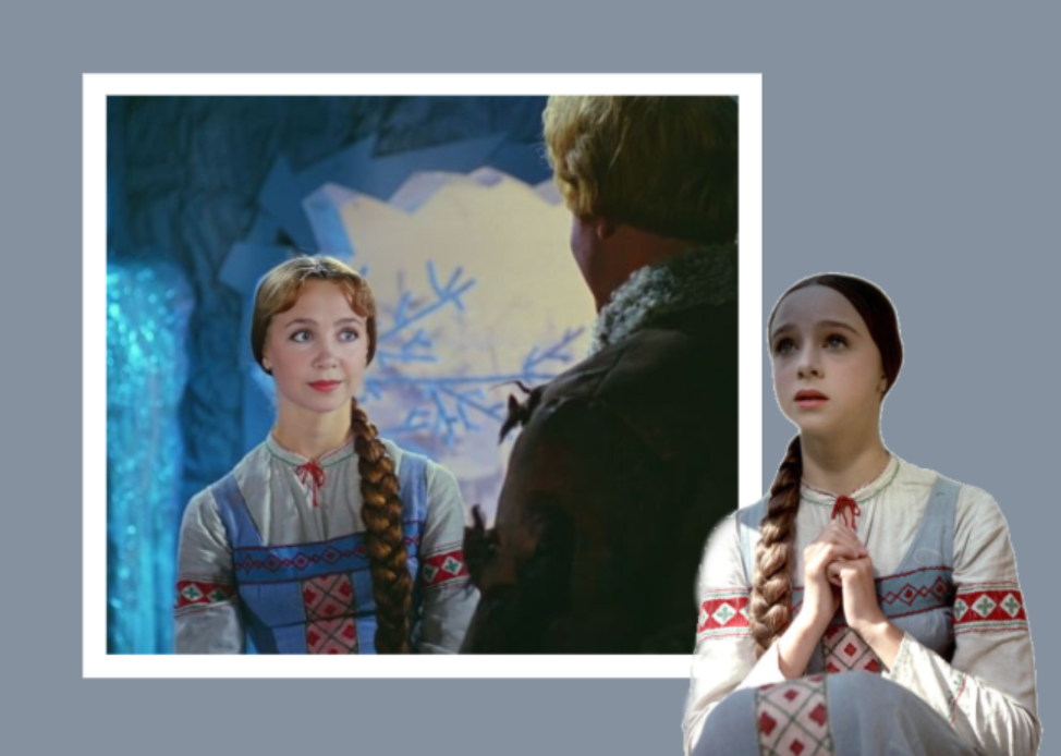 Фотофантазия на тему "Как бы Румянцева смотрелась в образе Настеньки"