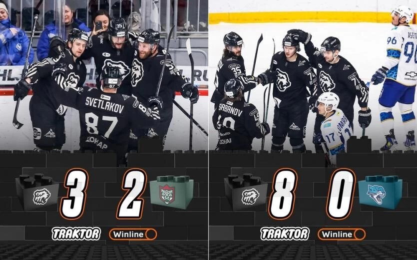 Фото: ХК «Трактор» и автора