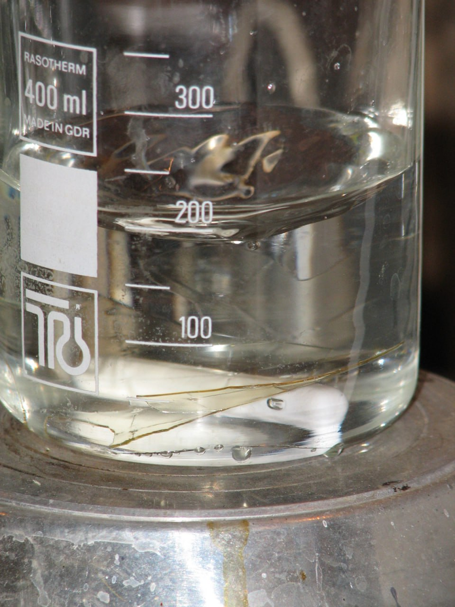 Делаем раствор желатина