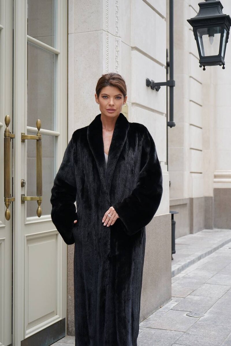 Норковая шуба Блекглама 