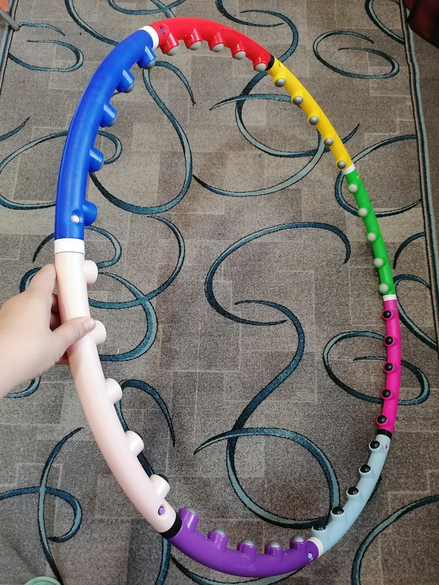 Специальный массажный обруч для похудения