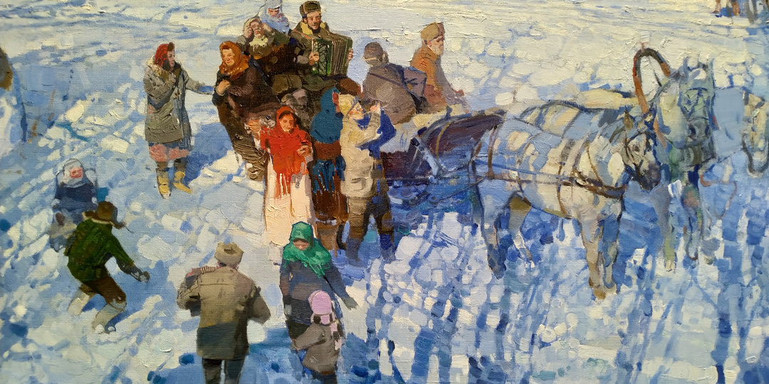 Современная живопись России: Кострюков. Рождественские мотивы