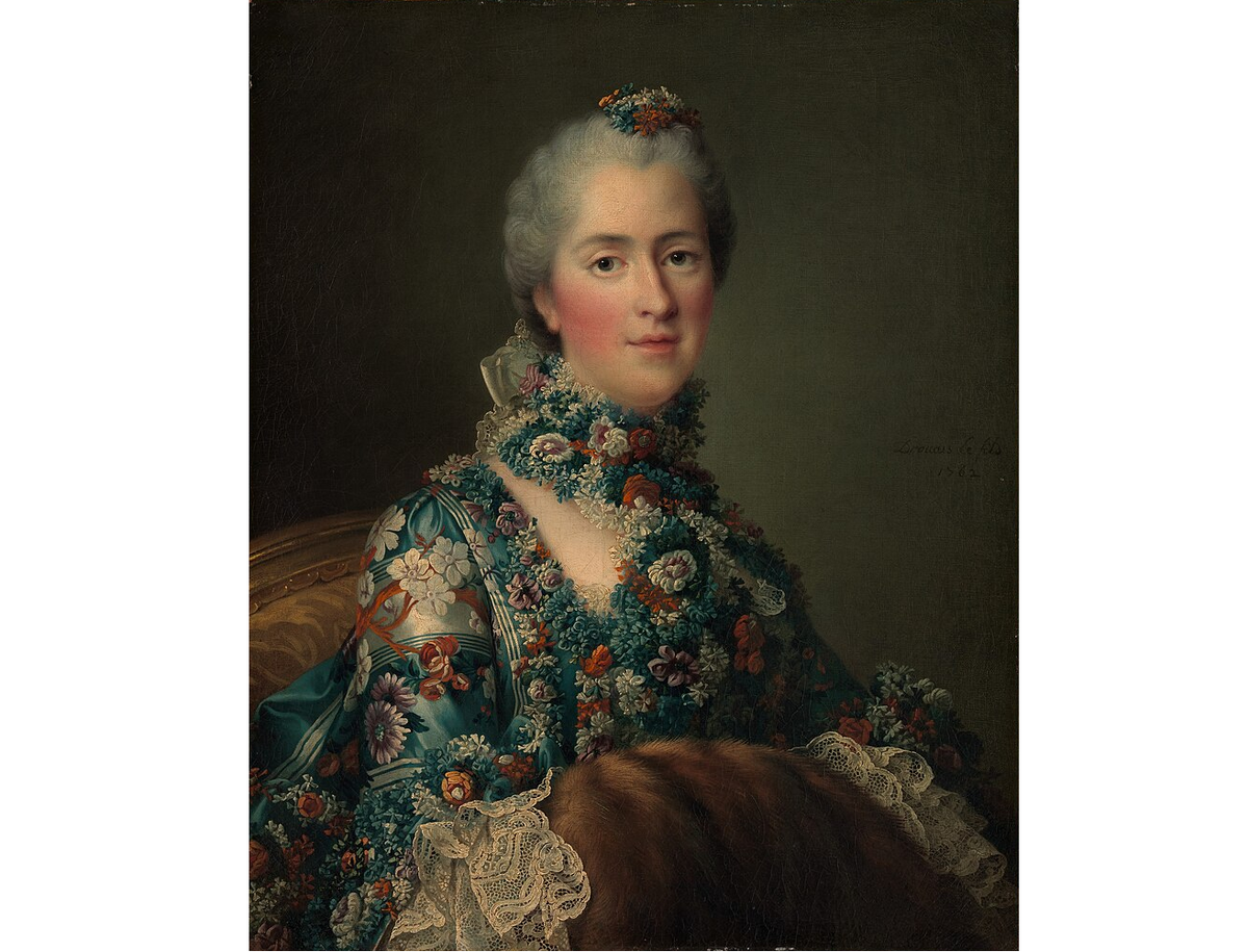 Портрет Софии Французской, Франсуа-Юбер Друэ, 1762. (с) Из коллекции Метрополитен-музея.