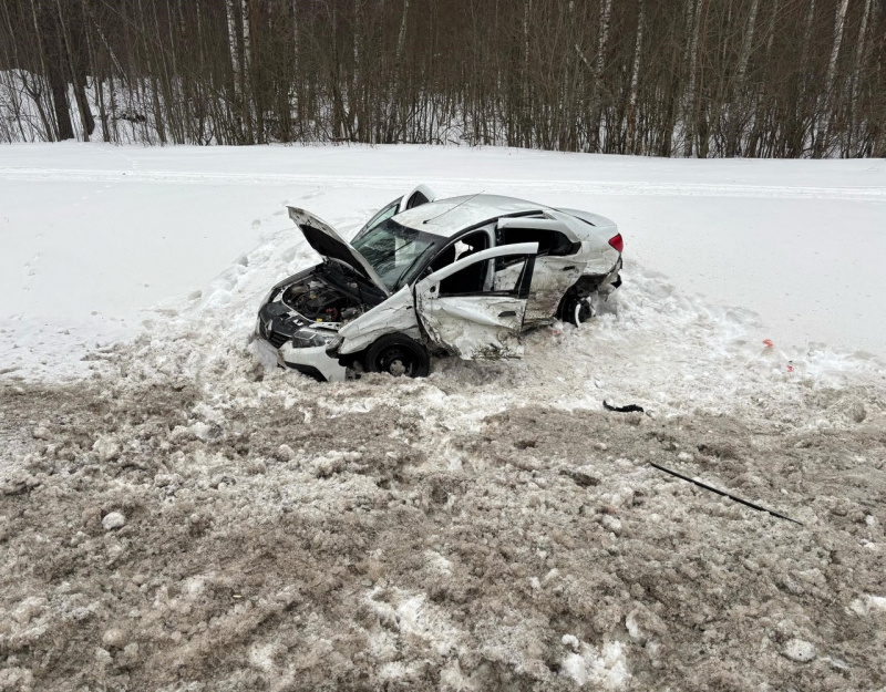    Число пострадавших в жесткой аварии под Петрозаводском увеличилосьГАИ Карелии