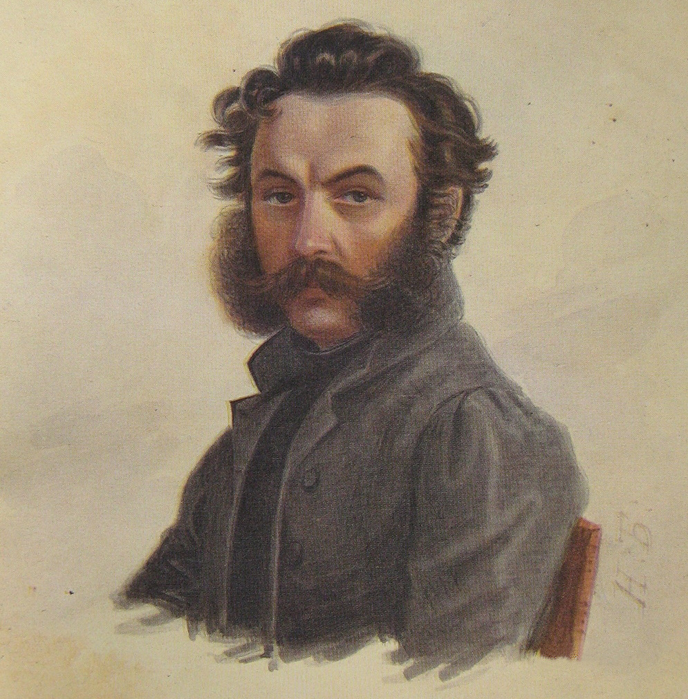 И. И. Горбачевский. Акварель Н. А. Бестужева. 