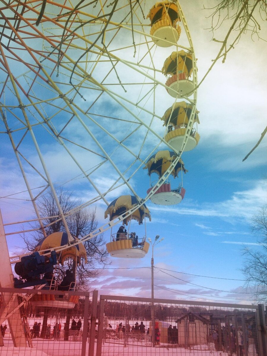 26февраля2017 года. Масленица в городском саду города Твери. Фото автора