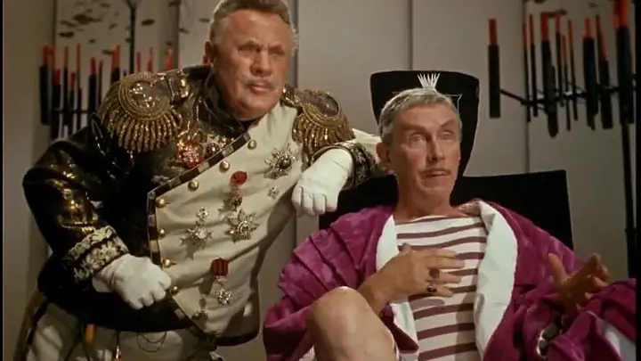 Михаил Жаров и Эраст Гарин в сказке о Каине