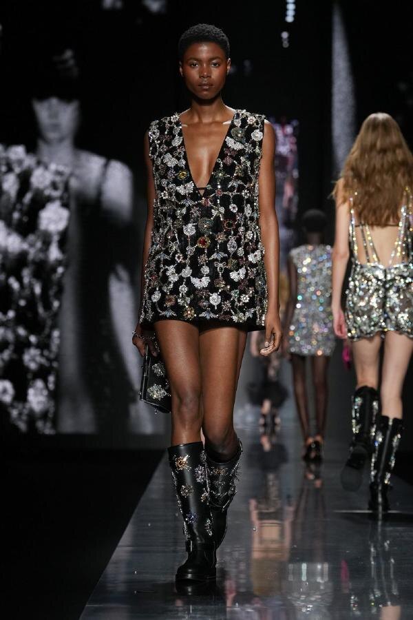 Показ коллекции Dolce & Gabbana осень-зима 2025-2026 на Неделе моды в Милане FW25