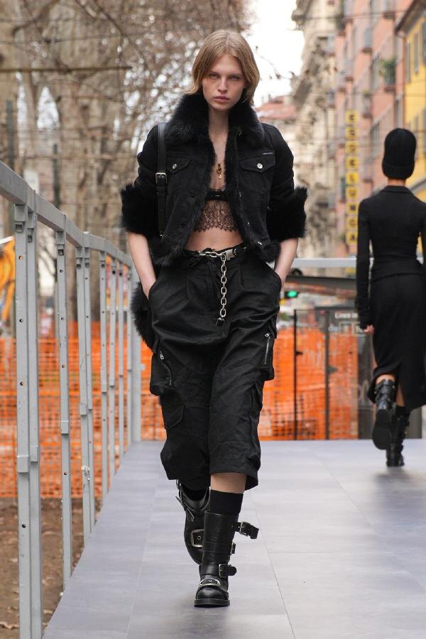 Показ коллекции Dolce & Gabbana осень-зима 2025-2026 на Неделе моды в Милане FW25