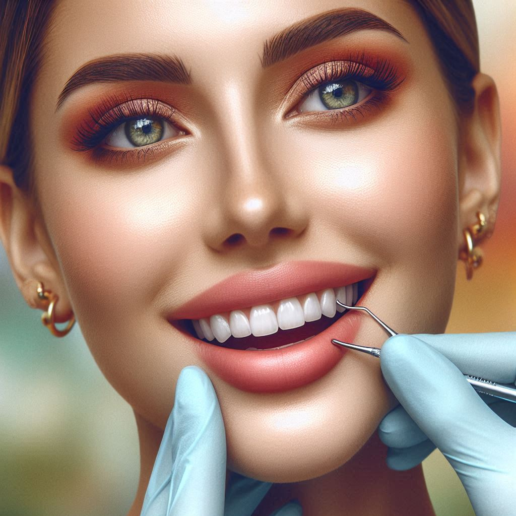 Результат: Лицо выглядит более открытым и дружелюбным, уголки губ приподнимаются.