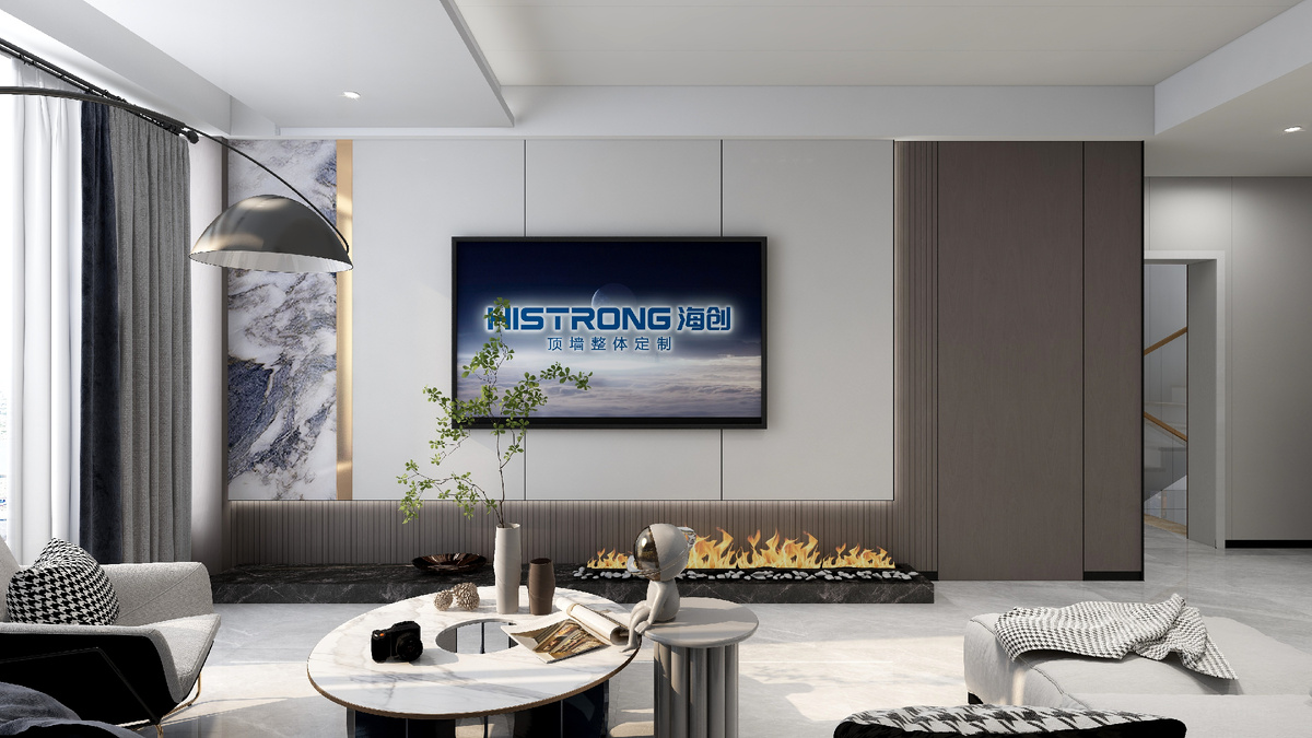 Панели HAICHUANG в гостинной