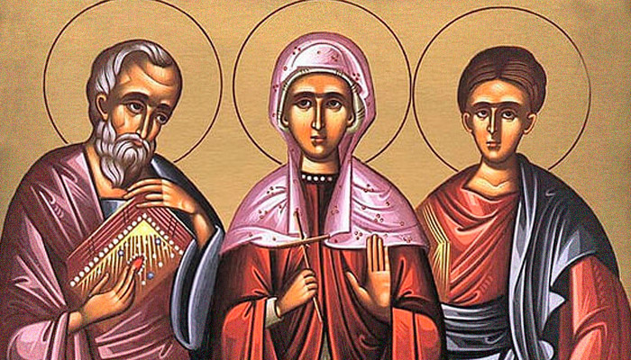 Святые Филимон, Архипп и Апфия. Фото: pravoslavie.ru