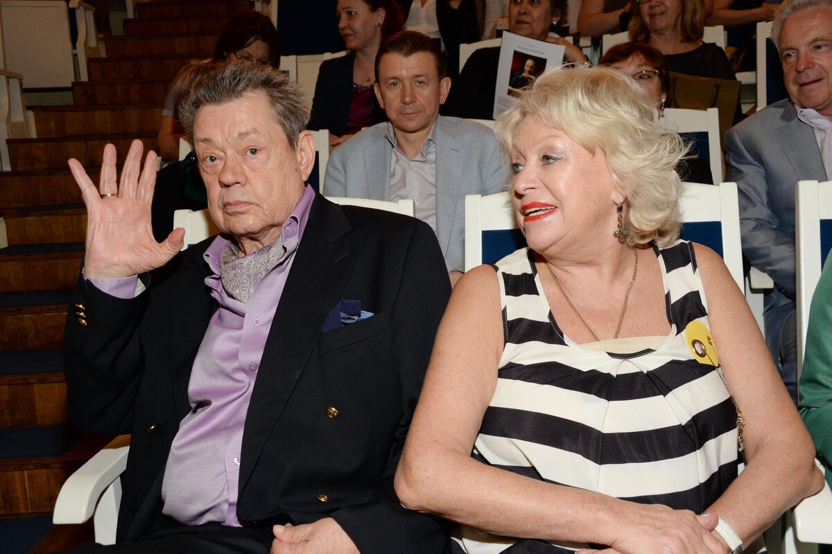    Николай Караченцов и его жена Людмила ПоргинаLegion-Media