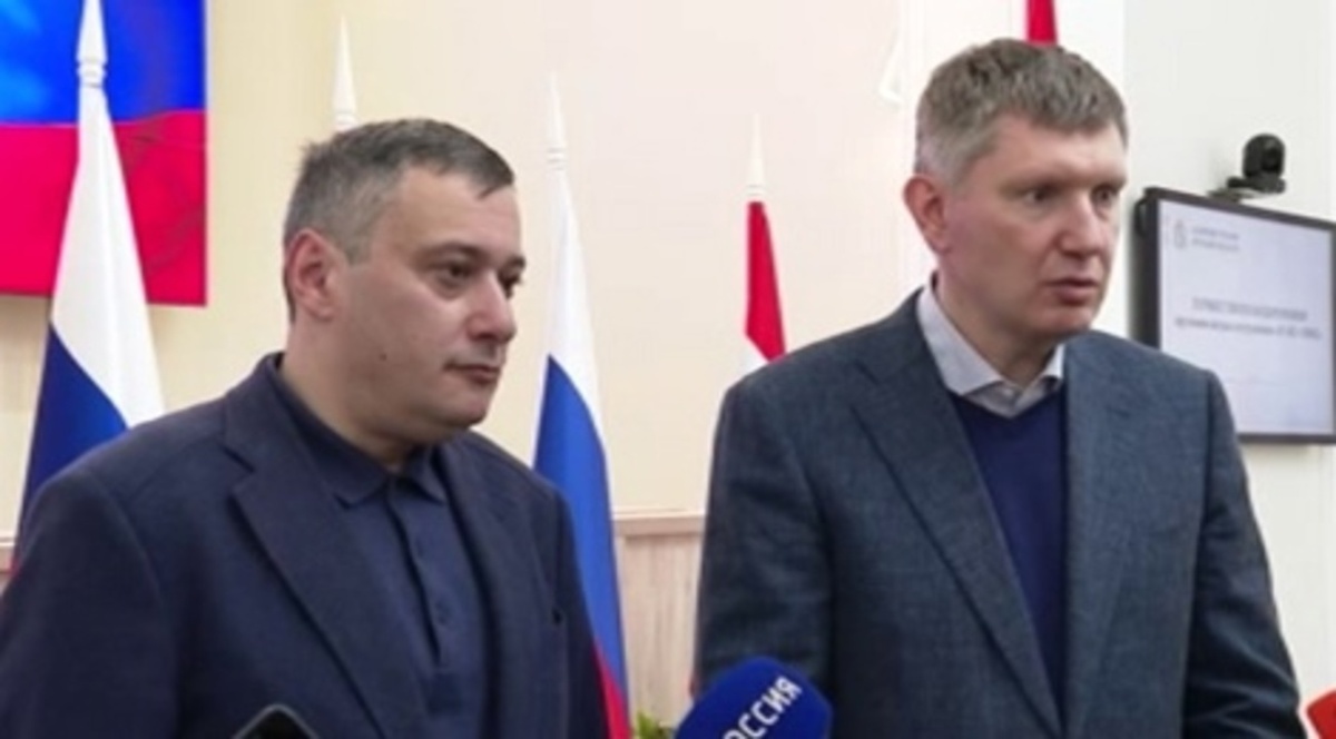    В Курской области работал министр экономразвития России Максим Решетников
