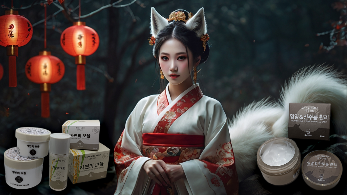 Кумихо — существо, одновременно прекрасное и устрашающее. Это лисица-оборотень с девятью хвостами, которая может превращаться в женщину, соблазнять людей и… не всегда оставлять их в живых.