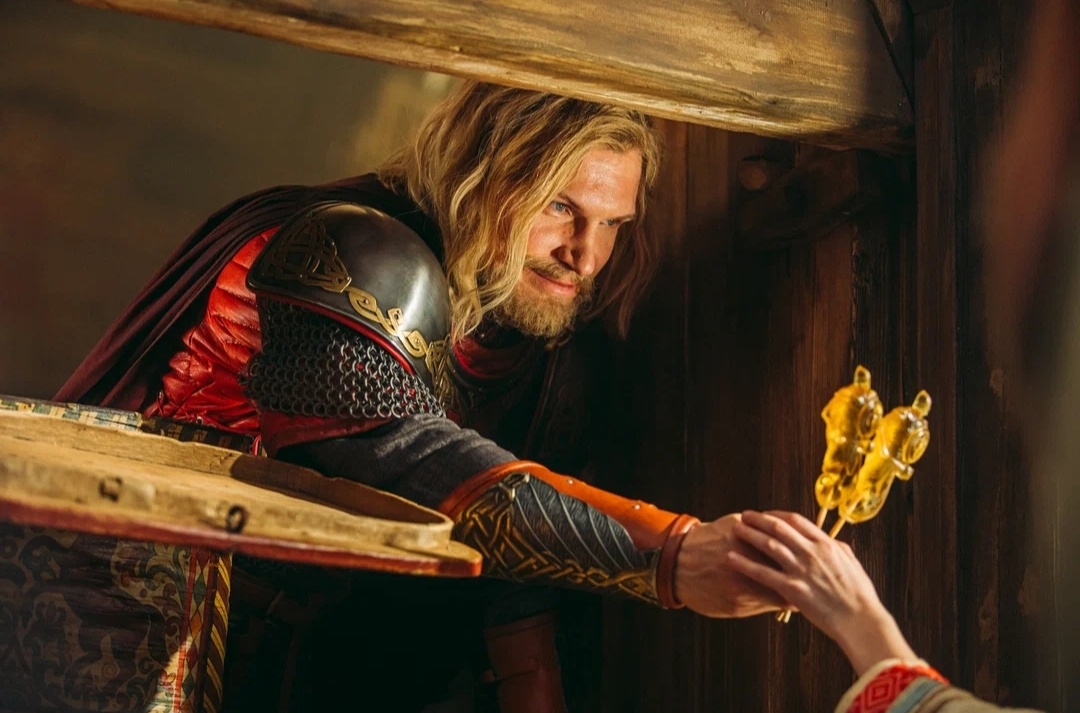 Кирилл Зайцев в исп. Финиста. Кадр со съёмок.