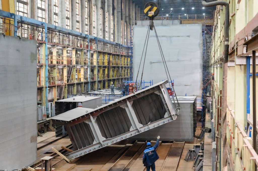 Секции док-понтона "Амурец" / Фото: Корабел.ру  📷
