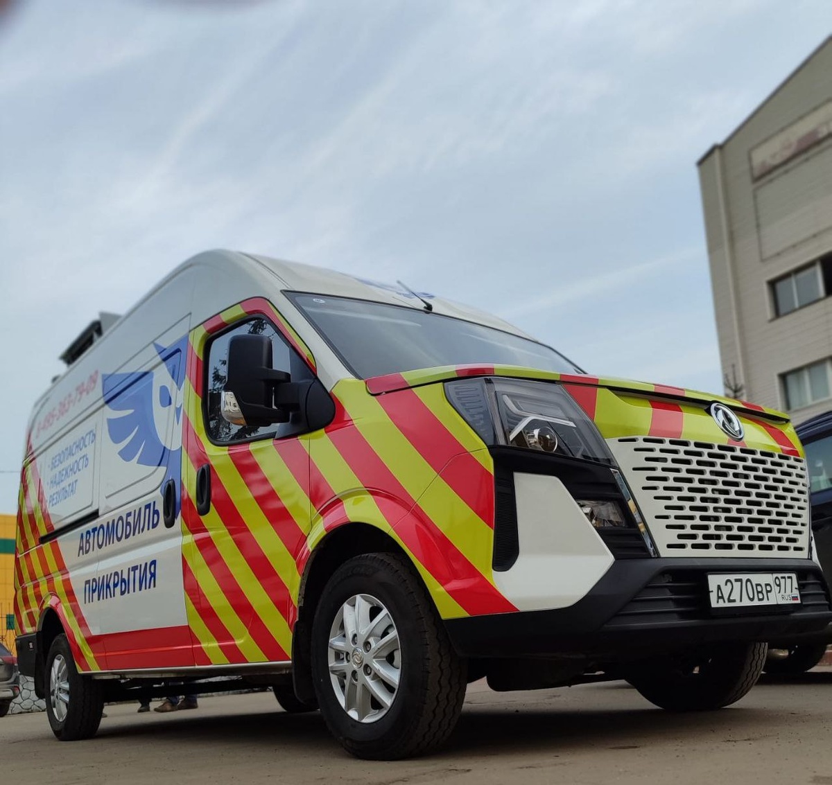 Автомобиль прикрытия ДС "Сова"