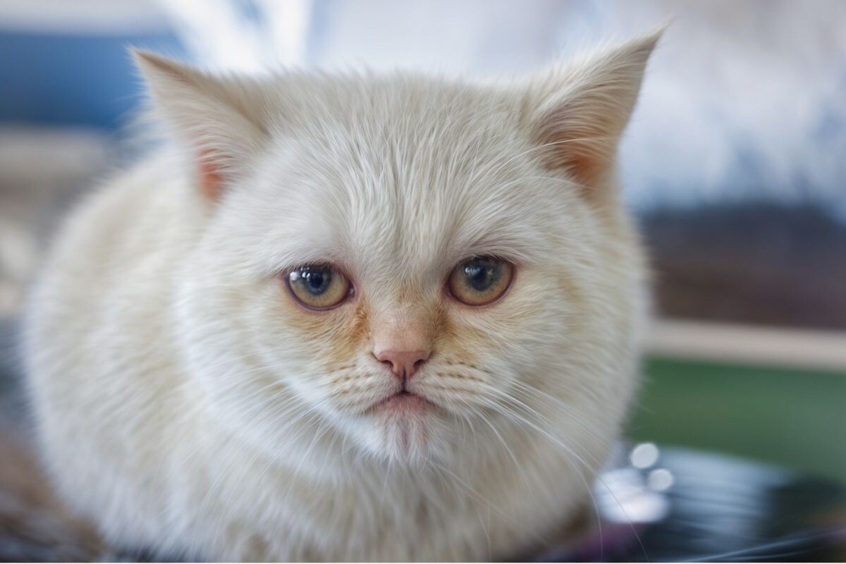 Кот альбинос. Фото: istockphoto