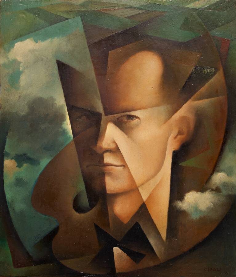 Туллио Крали. Автопортрет. 1935