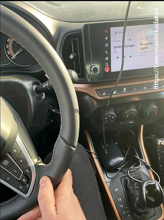 Интерьер Lada Iskra SW Cross