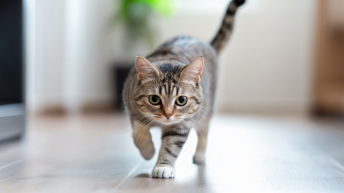 Почему кошка кусает свой хвост