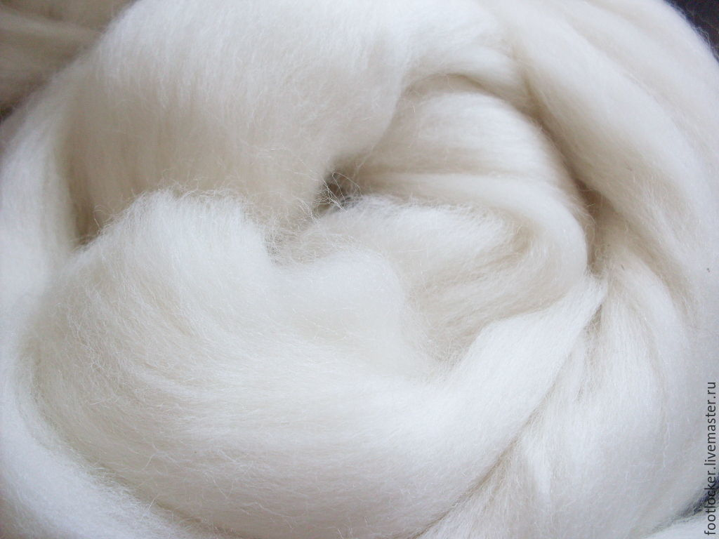Меринос. Источник: https://www.livemaster.ru/item/21167103-materialy-dlya-tvorchestva-24-mkr-novozelandskij-merinos-dlya
